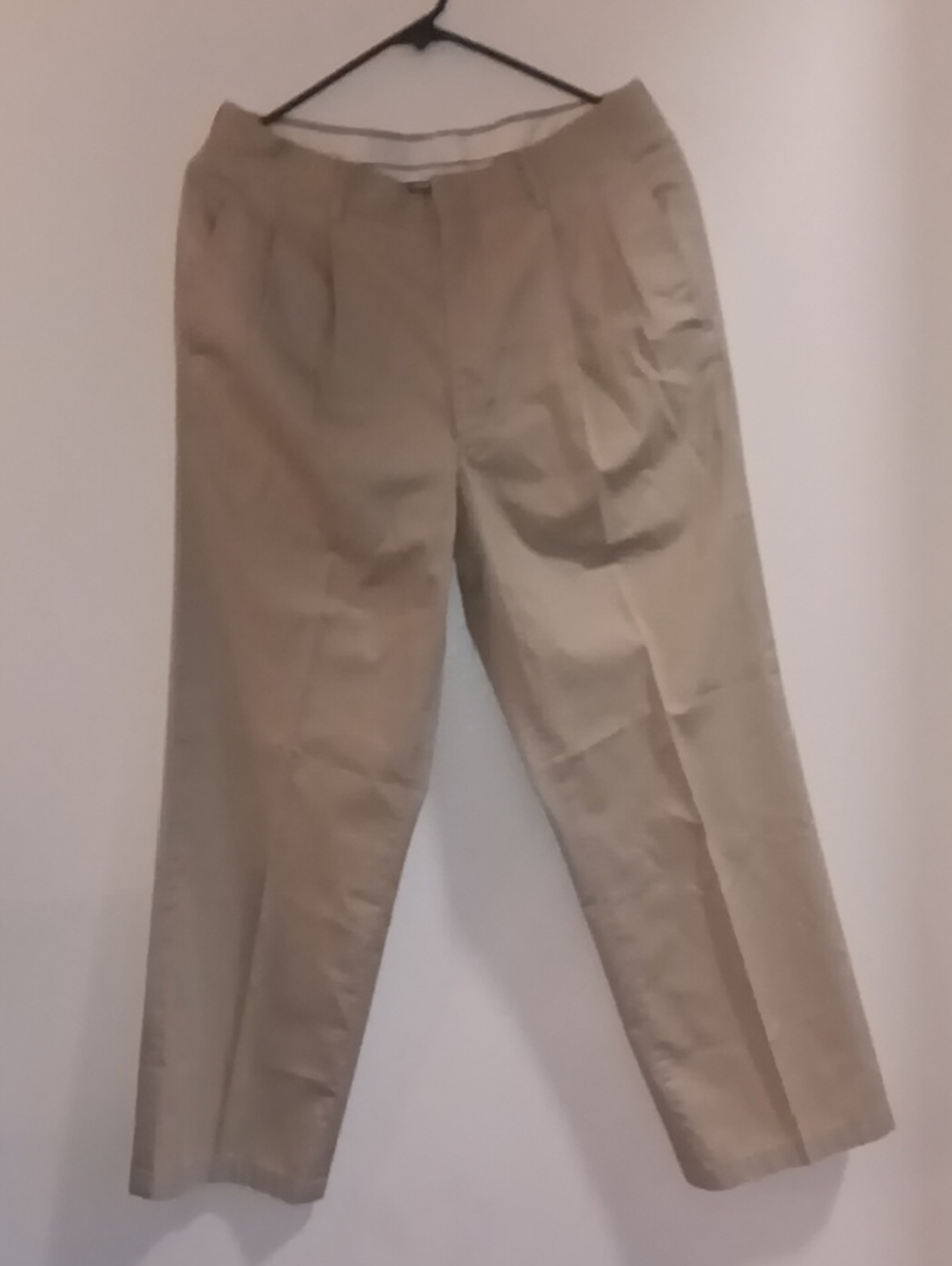 Men's 32x27.5 Straight Fit Khaki Chinos